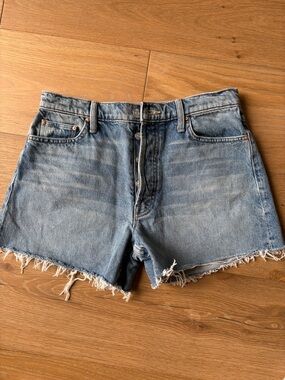 MOTHER The Skipper Short & Long Fray Shorts